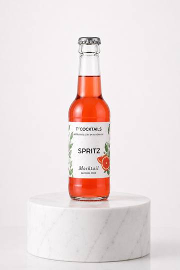 T’COCKTAILS Spritz bouteille, cocktail sans alcool premium